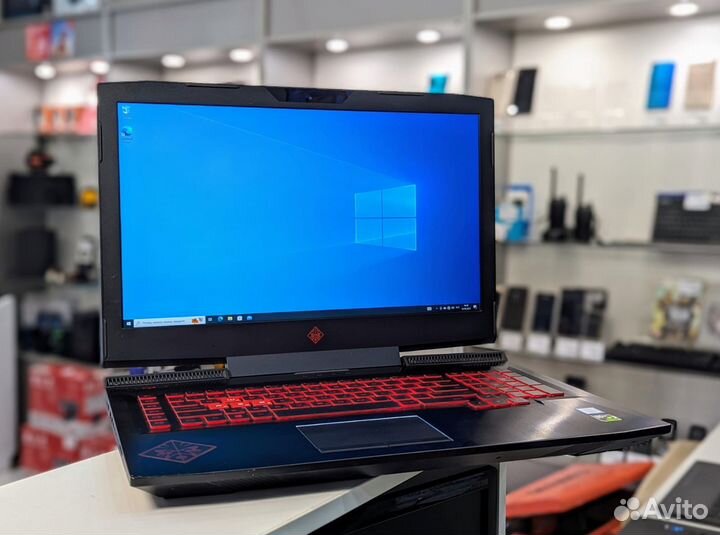 HP Omen 17-AN040UR i7-7700HQ 12Gb/1128SSD/GTX1050