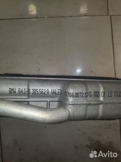 Радиатор отопителя BMW X5 1 (E53) 2000-2007г E53