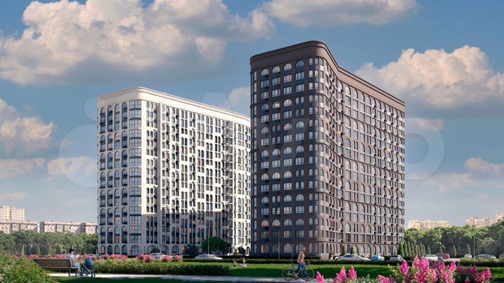 2-к. квартира, 77 м², 2/16 эт.