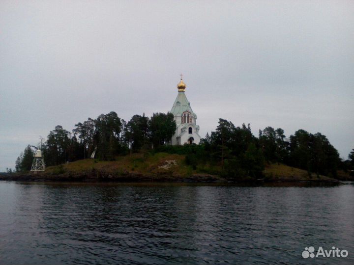 Остров Валаам, Ладожские шхеры. Прогулки на катере