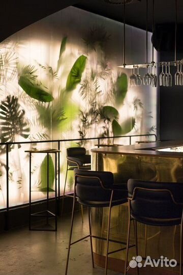 Фитостена Растения Искусственные За Стеклом
