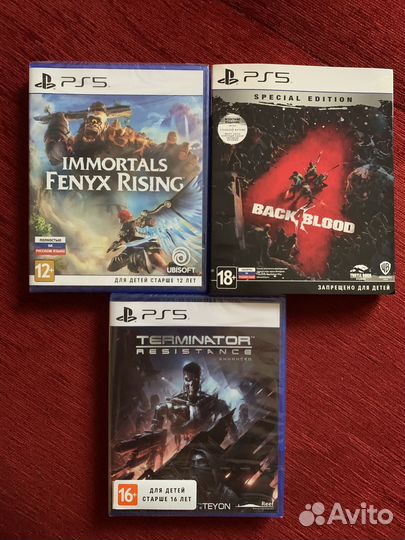 Игры для приставки PS5