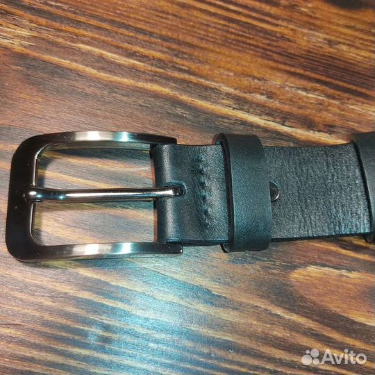 Мужской кожаный ремень ручной работы