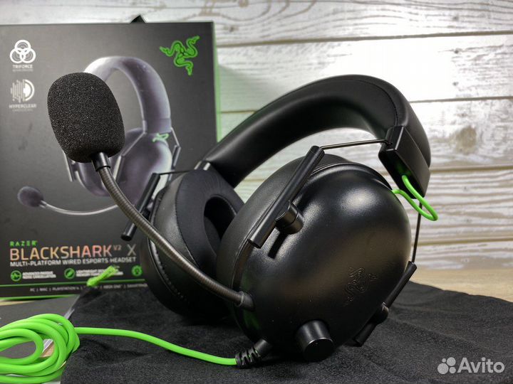 Razer blackshark v2 x (Черные)