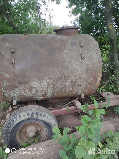 Бочка для воды на колесах бу