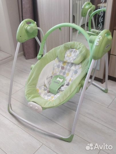 Электронные качели + шезлонг 2в1