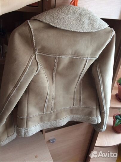 Дубленка евро из эко меха