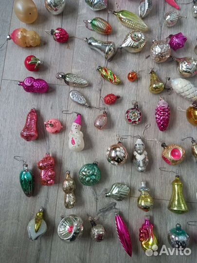 Елочные игрушки СССР