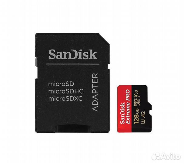 Карта памяти SanDisk microsdxc Extreme PRO V30 U3