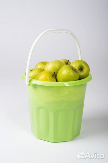 Ведро пластиковое пищевое 9,5 литров