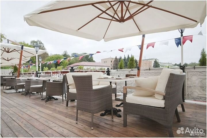 Уличные зонты для кафе в наличии