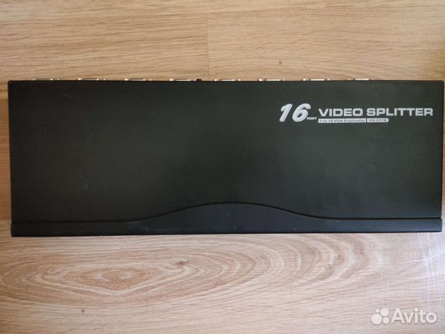Разветвитель VGA и Аудио 16-портовый