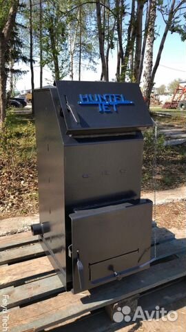 Твердотопливный котёл с увеличенной топкой