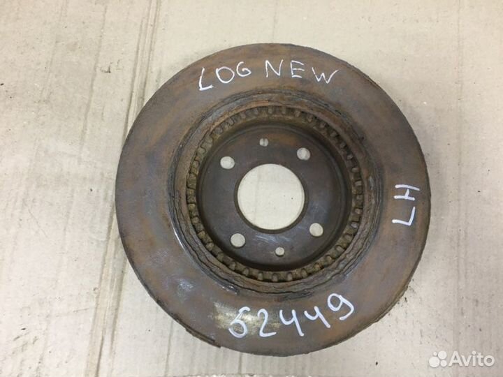 Диск тормозной передний Renault Logan 2