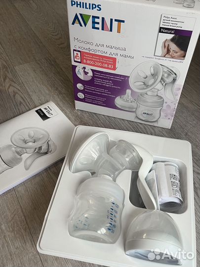 Молокоотсос avent ручной