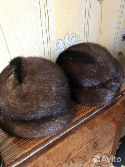 Шапка норковая женская
