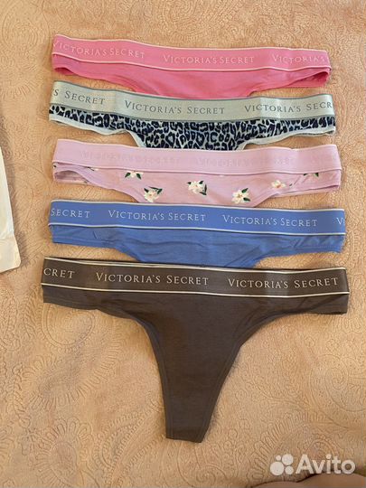 Трусы стринги Victoria Secret оригинал S M