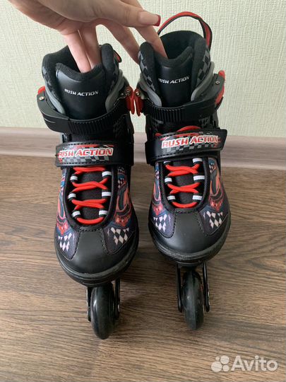 Ролики детские (33-36) с защитой