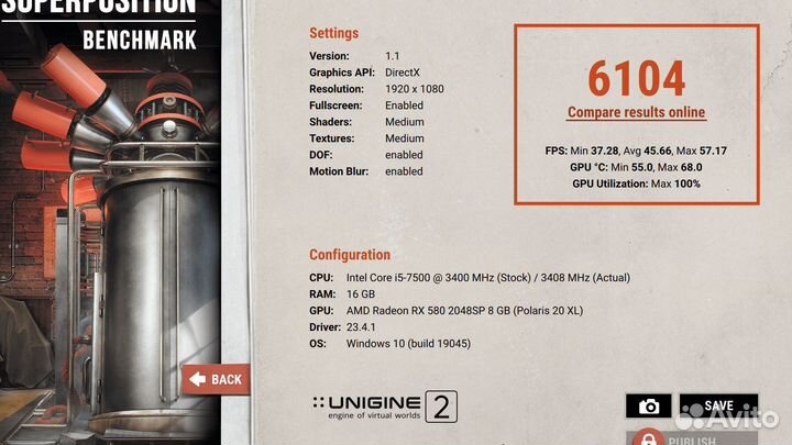 Sapphire Nitro RX 580 8 GB