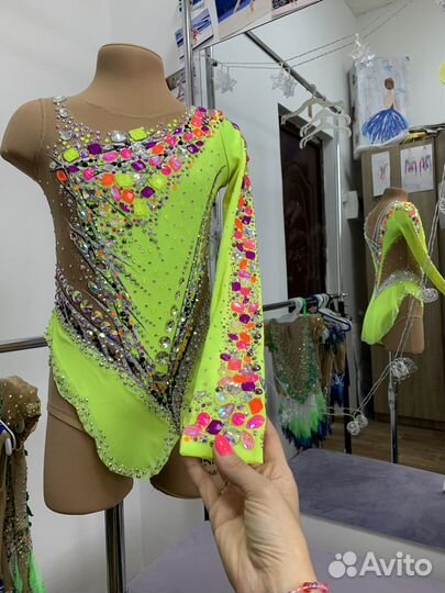 Купальник для художественной гимнастики бу