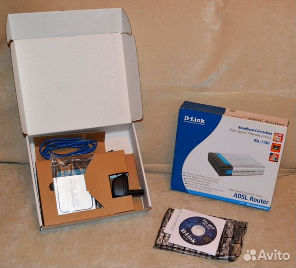 Роутер D-Link DSL-500T