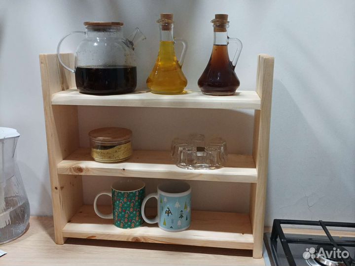 Полка на столншницу деревянноя