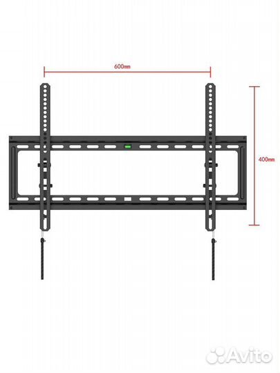 Кронштейн для телевизора Uniteki TM1608 (чёрный)