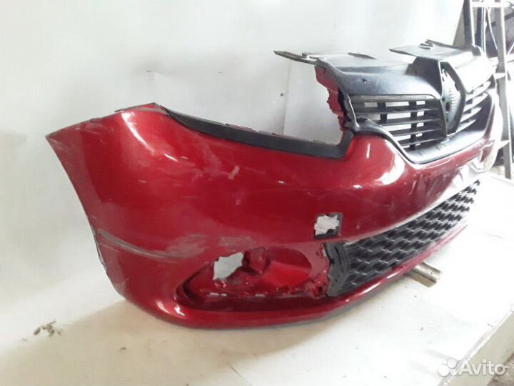 Бампер передний Renault Logan 2 2014