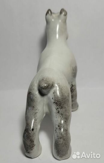 Статуэтка.Собака Шнауцер