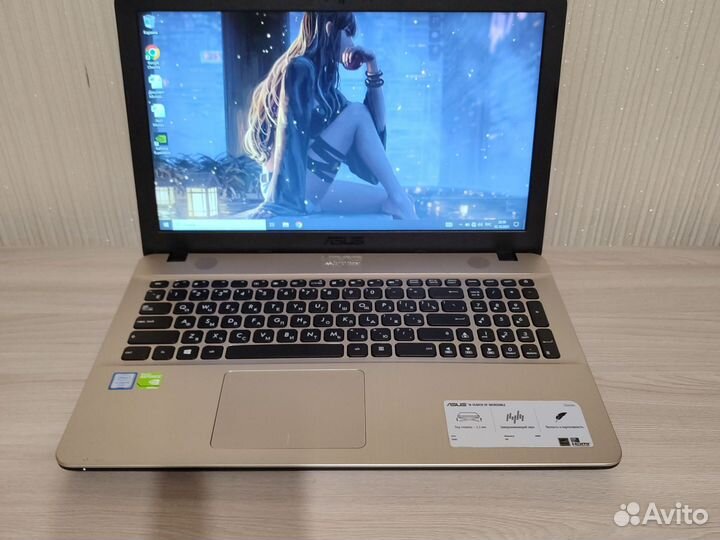 Игровой ноутбук asus i5/NVidia-2Gb/SSD240Gb/15.6