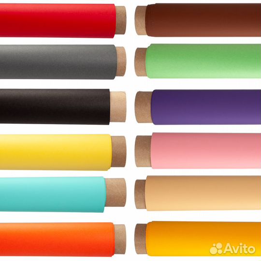 Фон бумажный Superior, 1,5 х 2,7м (Цвет оранжевый