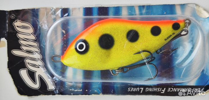 Джерки Salmo Slider 10F - BBH/RH/YT/SGO