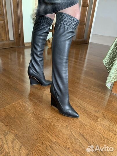 Сапоги ботфорты