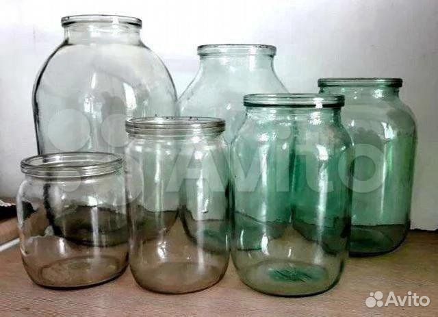 Банночки стеклянные до 1,5 литра