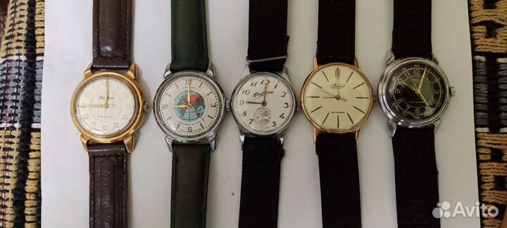 Часы СССР Кировские Родина Вымпел Спутник