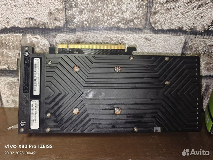 RTX 1660 super palit gaming pro OC