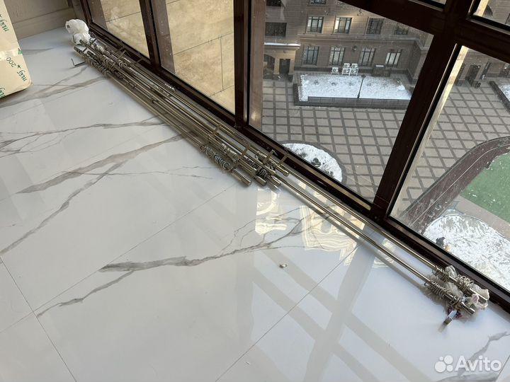 Телескопический карниз для штор