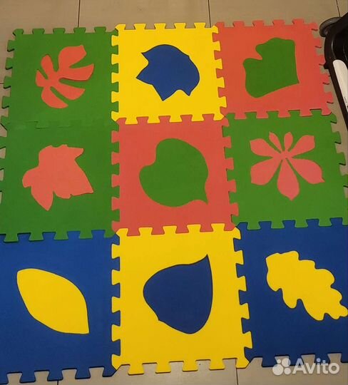 Развивающий коврик пазл
