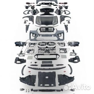 Рестайлинг BMW X6 E71 08-14 в X6M F96 2023+