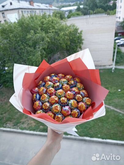 Букет из чупа чупсов