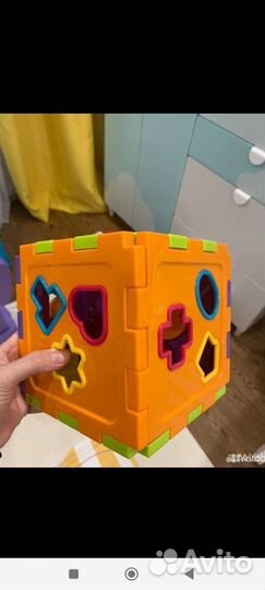 Развивающий кубик baby go