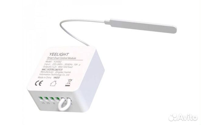 Yeelight Умное двухканальное реле