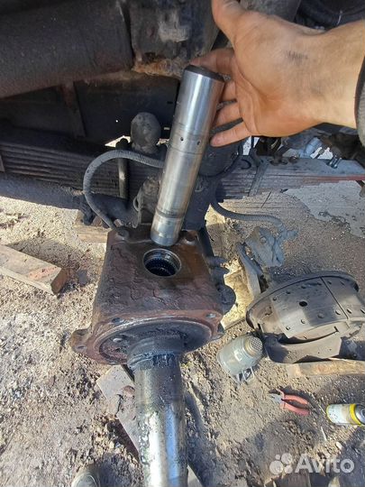 Замена шкворней выпрессовка шкворней