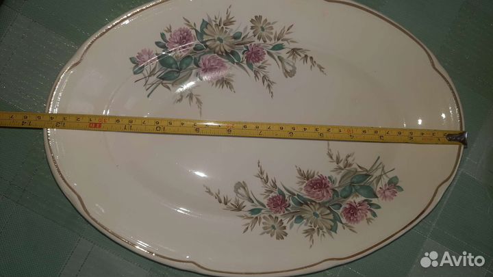 Блюдо зик Конакова СССР