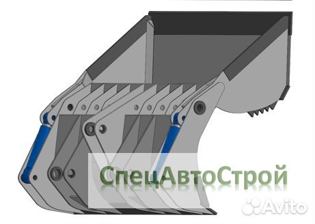 Ковш челюстной на Komatsu