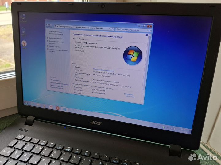 Acer ES1-511 intel celeron 2ядра/4гб/320гб