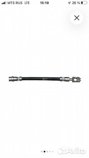 Задние тормозные шланги 310 мм JP Group VAG