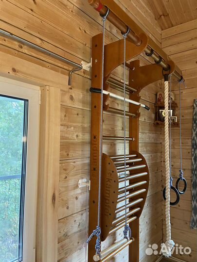 Деревянная шведская стенка Kampfer. комплекс