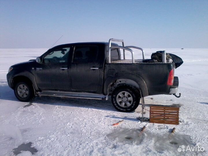 Защитные дуги и крышка багажникаToyota Hilux