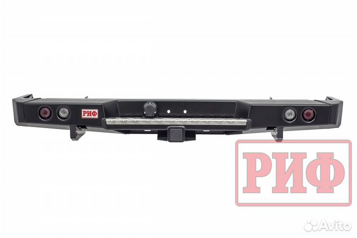 Бампер силовой риф Toyota Land Cruiser Prado 120